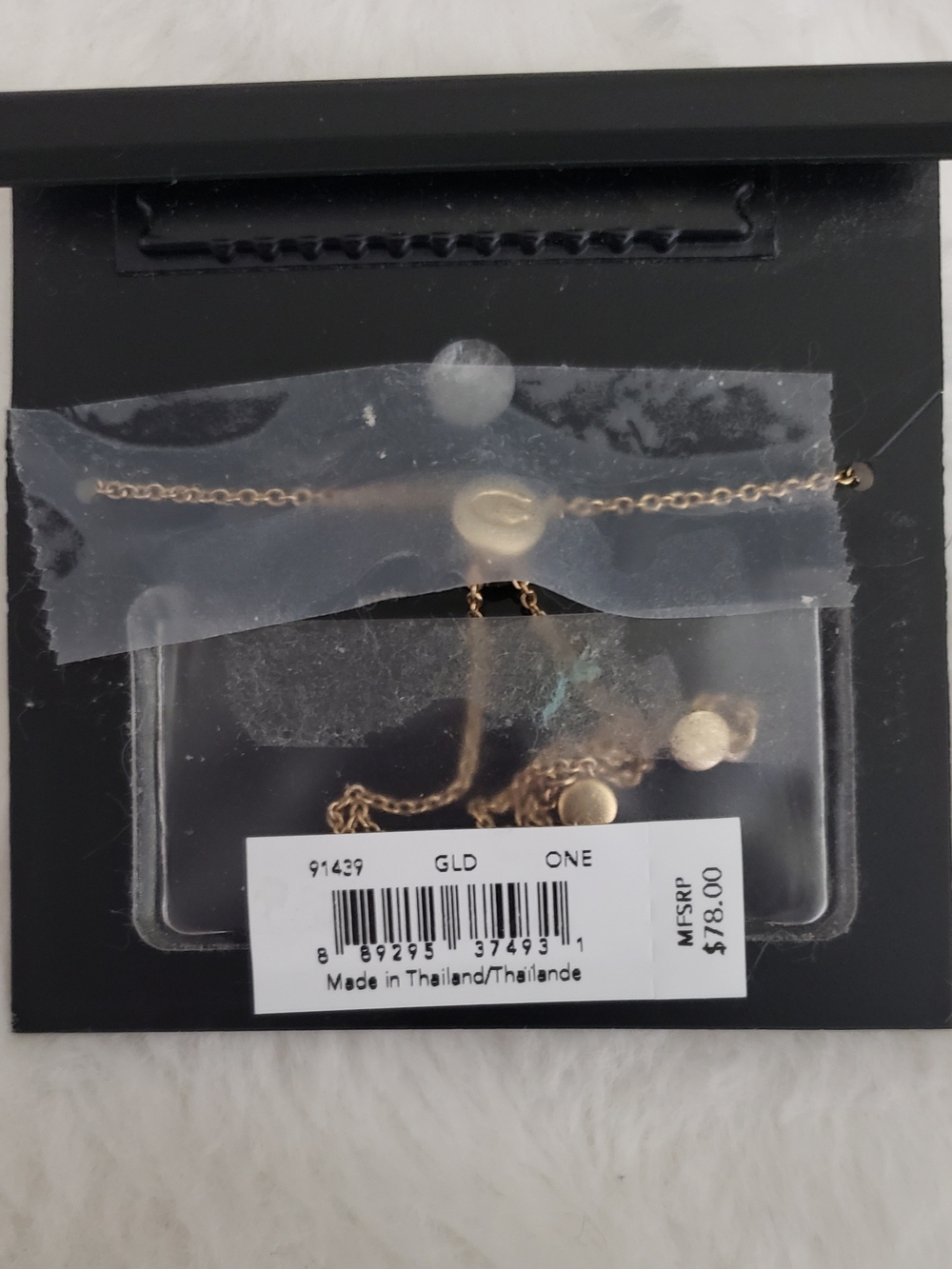 Coach Gold Knot Slider Bracelet - Women Jewelry - Picture 4 of 4